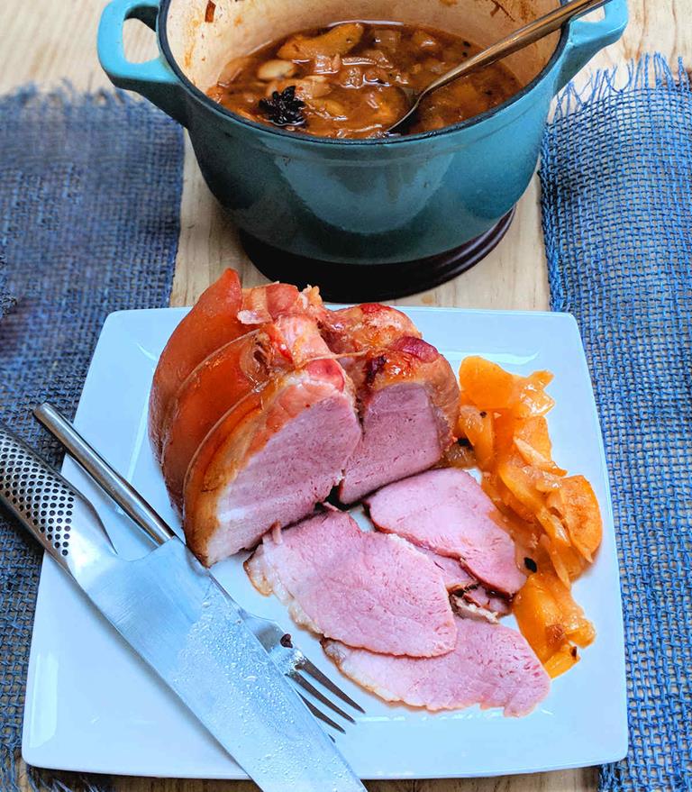 Apple Cider Braised Gammon Recipe Cuisine Fiend